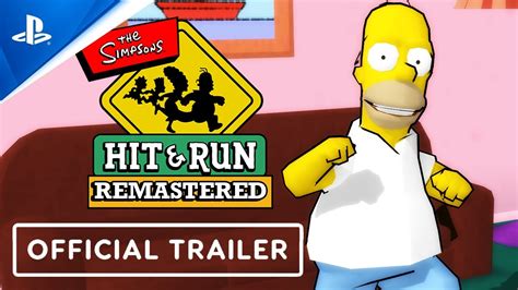 The Simpsons Hit And Run Remastered 2022 Announcement Trailer Concept Youtube