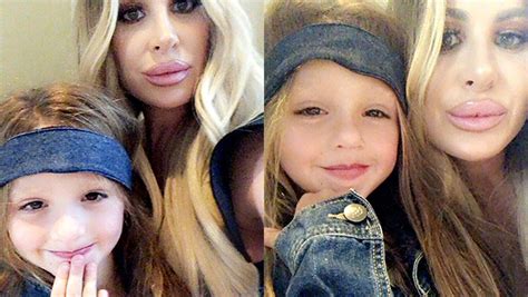 Kim Zolciaks Lips Look Huge In New Selfie With Her Daughter — Pics