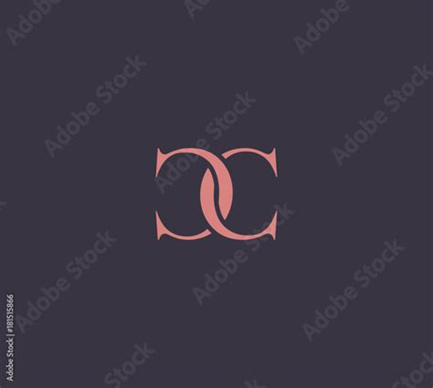 Cc Monogram Logo Buy This Stock Vector And Explore Similar Vectors At
