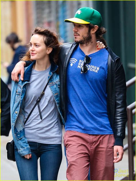 Leighton meester credits her happiness to her husband, adam brody. Leighton Meester Takes a Romantic Stroll with Hubby Adam ...