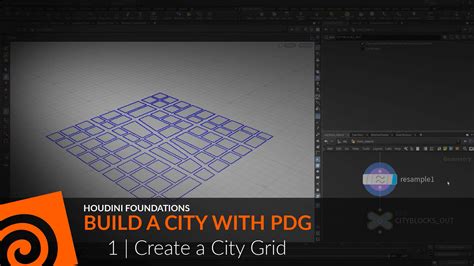 Houdini Foundations Pdg 1 Create A City Grid On Vimeo