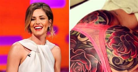 It Was On My F It List Cheryl Cole Speaks Out On Giant Rose Bum