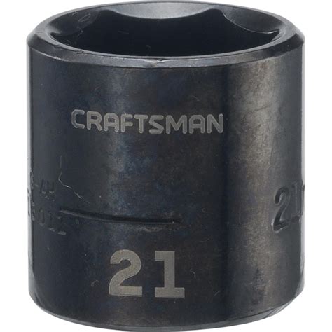 Craftsman Metric 38 In Drive 21mm 6 Point Impact Socket In The Impact