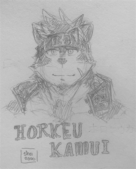 Horkeu Kamui Is The Most Hardest Character I Ever Drawn I Had To Use A