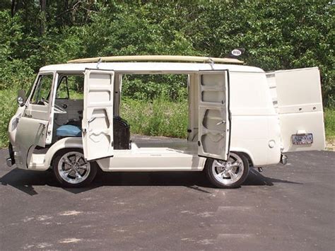 Very Rare 64 Econoline Custom Vans Ford Van Vintage Vans