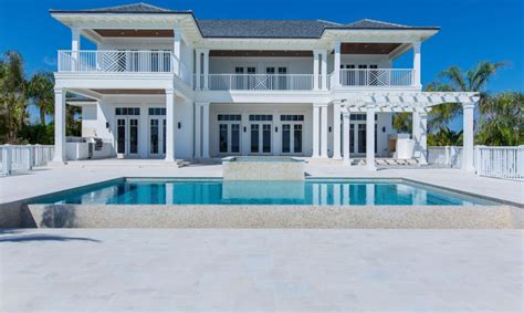 5995 Million Newly Built Indies Inspired Oceanfront Mansion In Vero