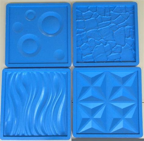 forma molde silicone gesso placas parede 4 peças 3d 39x39cm r 918 98 em mercado livre