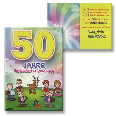 Man kann sie kostenlos ausdrücken und für die eigene party benutzen. June C Miller: Geburtstagskarte 50
