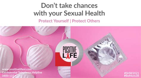 “use A Mask When Going Outand A Condom When Going In” Says Hiv Charity Positive Life At The