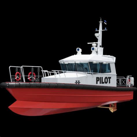 Pilot Boat 14 Wp Baltic Workboats As Inboard Aluminum Self