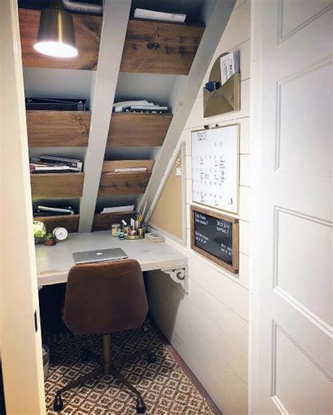 Top 40 Best Closet Office Ideas Small Work Space Designs