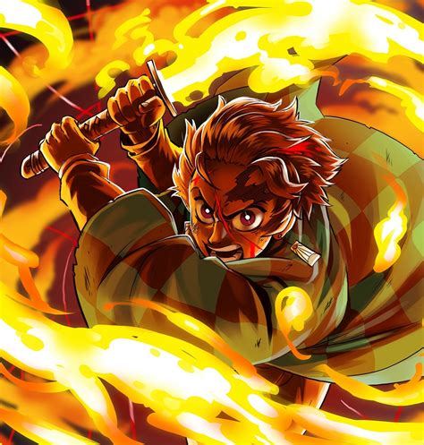 1980x2080 Demon Slayer Hd Tanjiro Kamado Kimetsu No Yaiba 1980x2080