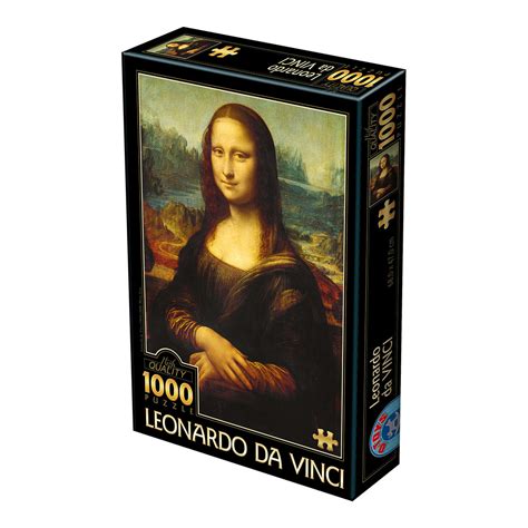 Comprar Puzzle D Toys Mona Lisa De 1000 Piezas D Toys 72689 01