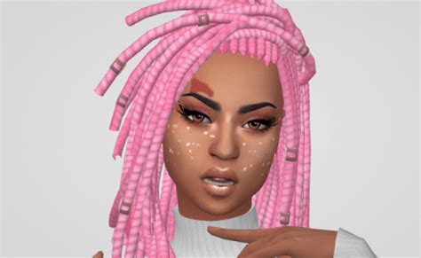 The Black Simmer Ncypooh Braids Maxis Match Recolor By Cakenoodles