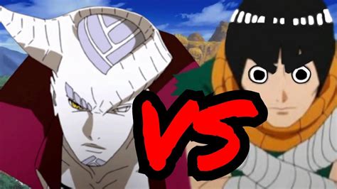 Rock Lee Vs Isshiki Otsutsuki Fan Animation Youtube