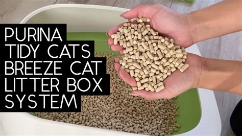 Tidy Cats Breeze Cat Litter Box System Youtube