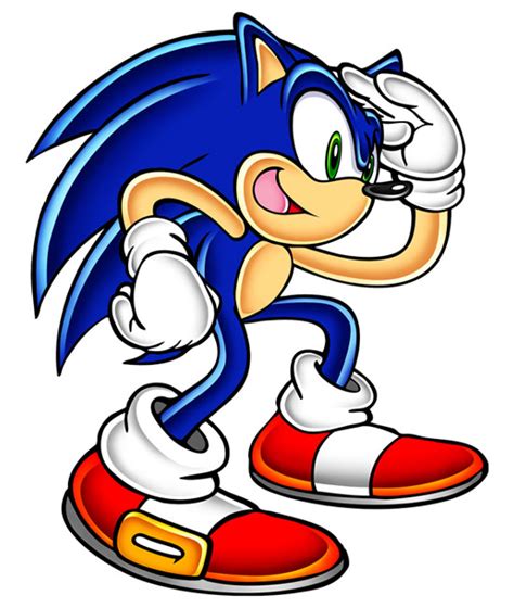 Sonic Looking Art - Sonic Adventure Art Gallery