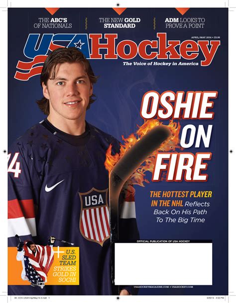 Best Usa Hockey Magazine Covers Of 2014 Photos Usa Hockey