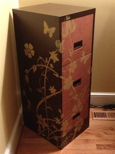Two years ago, i'd never painted anything larger than a 16×20 canvas by myself. Do your filing cabinets need some stencil love? Check out ...