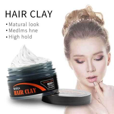 Wholesale Retro Matte Hair Clay Styling Beauty Hairdressing Hair Clay Fast Styling 100g Hair