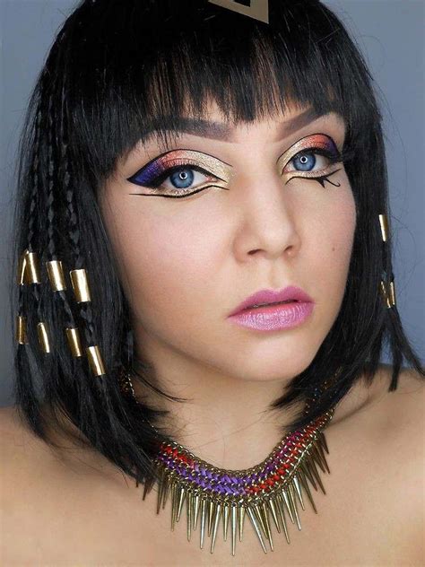 Wie Cleopatra Schminken Ideen Um Das Ägypterin Kostüm Zu Ergänzen