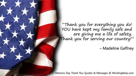 Veterans Day Thank You Messages And Quotes Wording Ideas
