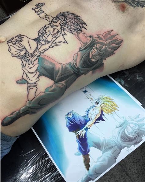 Black Dragon Ball Z Goku Tattoo