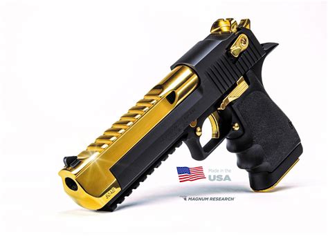 New Black And Titanium Gold Desert Eagle For Those Who Dont Want To