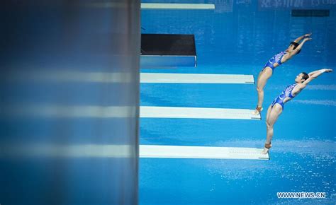 China Claims Title Of Womens 3m Springboard Synchronised Final At Fina