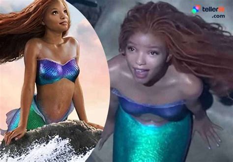 halle bailey reveals shock at racist backlash over little mermaid role