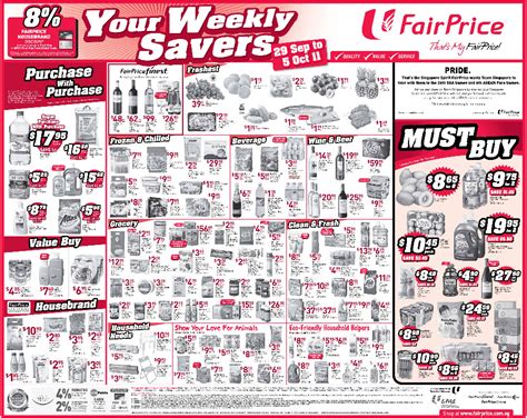 Times supermarkets weekly ad circular. FAIRPRICE WEEKLY PROMOTION - 1 (WEEK 39 ...