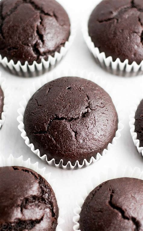 The Ultimate Healthy Dark Chocolate Cupcakes Amys Healthy Baking