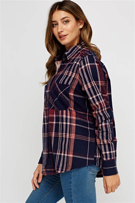 Cotton Checked Shirt Just 4