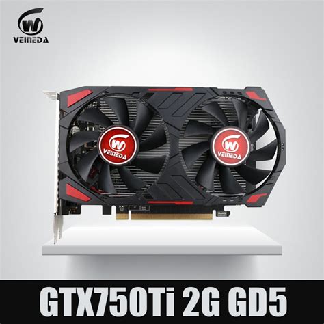 The 750 ti comes with 2gb of gddr5 video ram clocked at 5400mhz, too. GTX 750 Ti 2G VEINEDA Computer Video Card GDDR5 Graphics ...