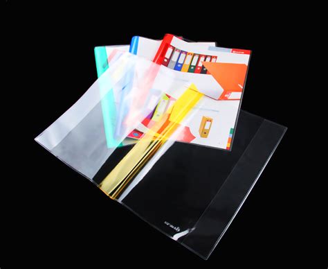 Pvc Clear Book Cover Sleeves Supplies Mifia