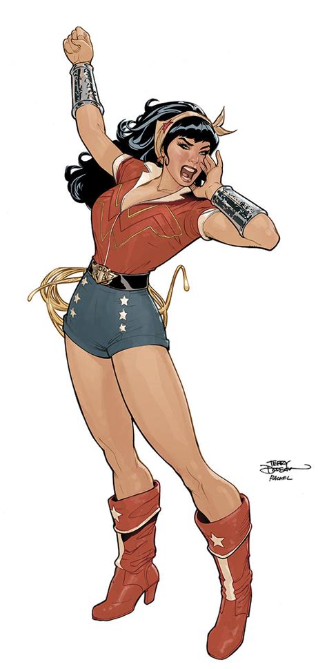 Jla 3 Wonder Woman Bombshells Cover By Terrydodson On Deviantart