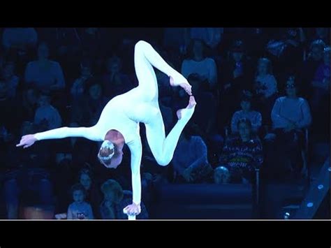 Circus Equilibrist In White Super Youtube