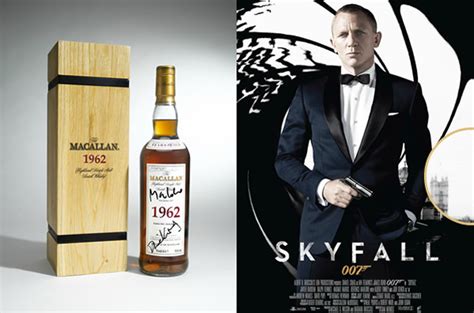 1962 Macallan Fine And Rare Bottle Signed By Skyfall Actors To Be Auctioned