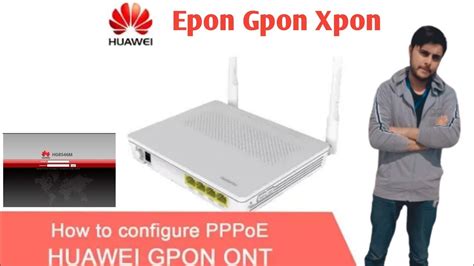How To Configure PPPoE In Huawei Router Huawei EchoLife HG8245H 4GE