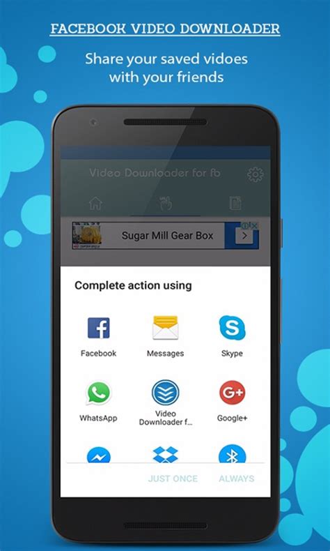 No need to install any software. Facebook Video Downloader for Android - Download