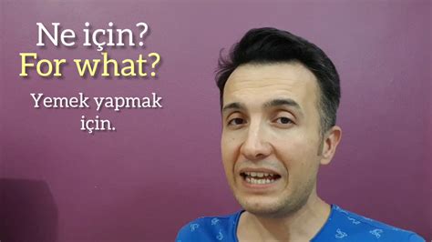 Turkish Suffix Fiil mak için mek için YouTube
