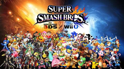 Super Smash Bros Wii U 3ds Wallpaper Updated By Captainpenguin98 On Deviantart