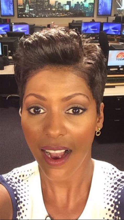 Tamron Hall Makeup With Images Curly Hair Styles Naturally Short