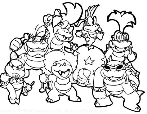 We are starting off the collection with an illustration of the brothers. All Mario Characters Coloring Pages at GetColorings.com ...