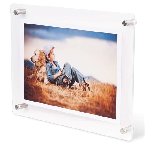 Buy Scribble Acrylic Wall Ed Floating Picture Frame 14 X 11 Inches