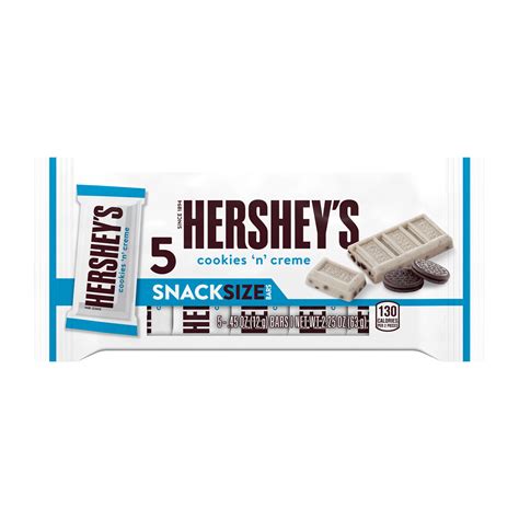 Hersheys Cookies N Creme Snack Size Candy Bars Shop Candy At H E B