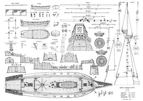 British Trade Galleon 1620 Plans Available Trading Vessels Game