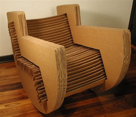 Rachel Laura Portfolio Page Cardboard Chair Cardboard Design