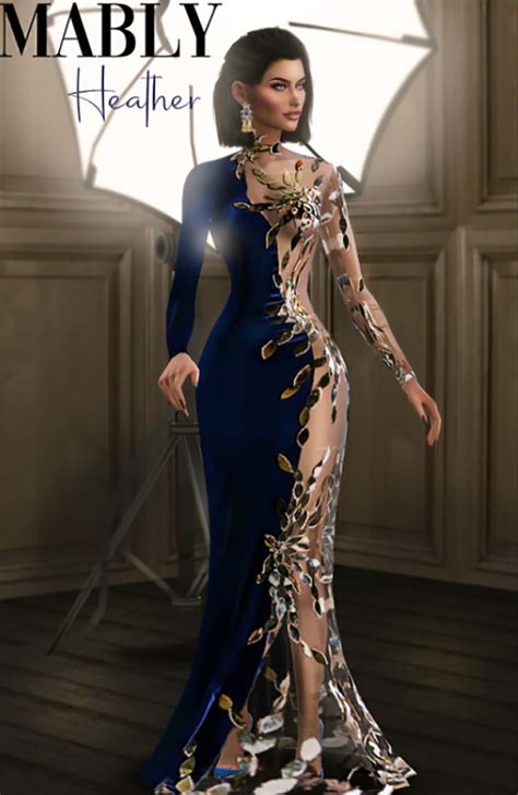 Sims 4 Long Sleeve Dress Hot Sex Picture