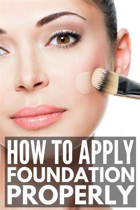 5 tutorials to teach you how to apply foundation like a pro how to apply foundation makeup